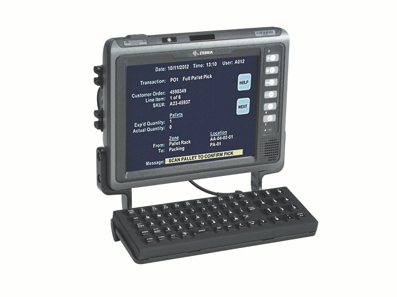 Zebra VC70N0 Vehicle Mount Computer