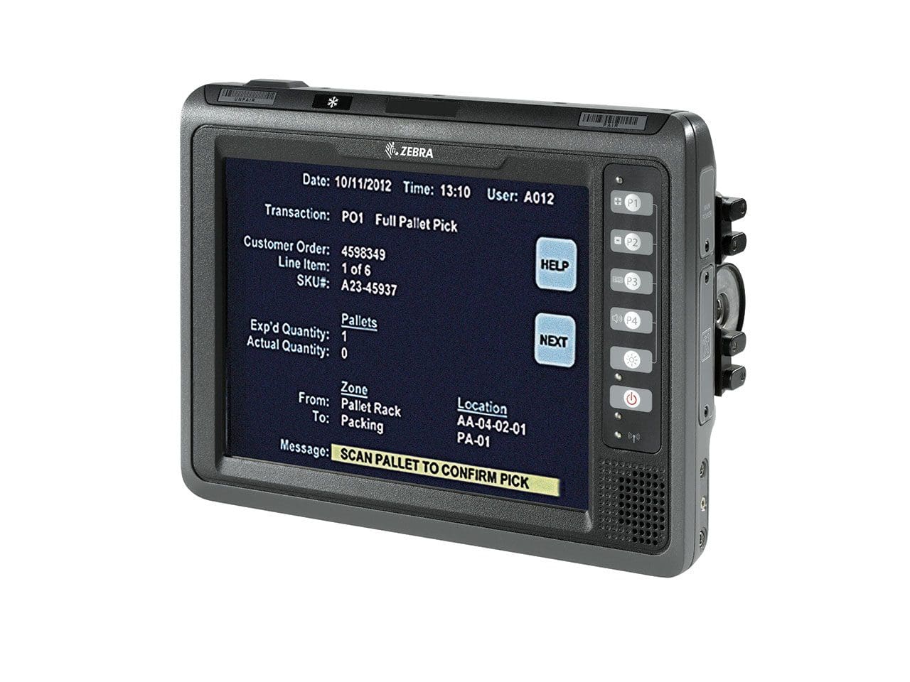 Zebra VC70N0 Vehicle Mount Computer