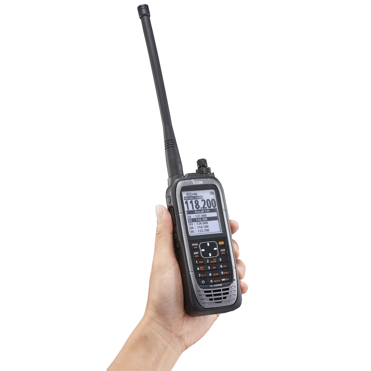 Портативна авіаційна радіостанція Icom IC-A25NE