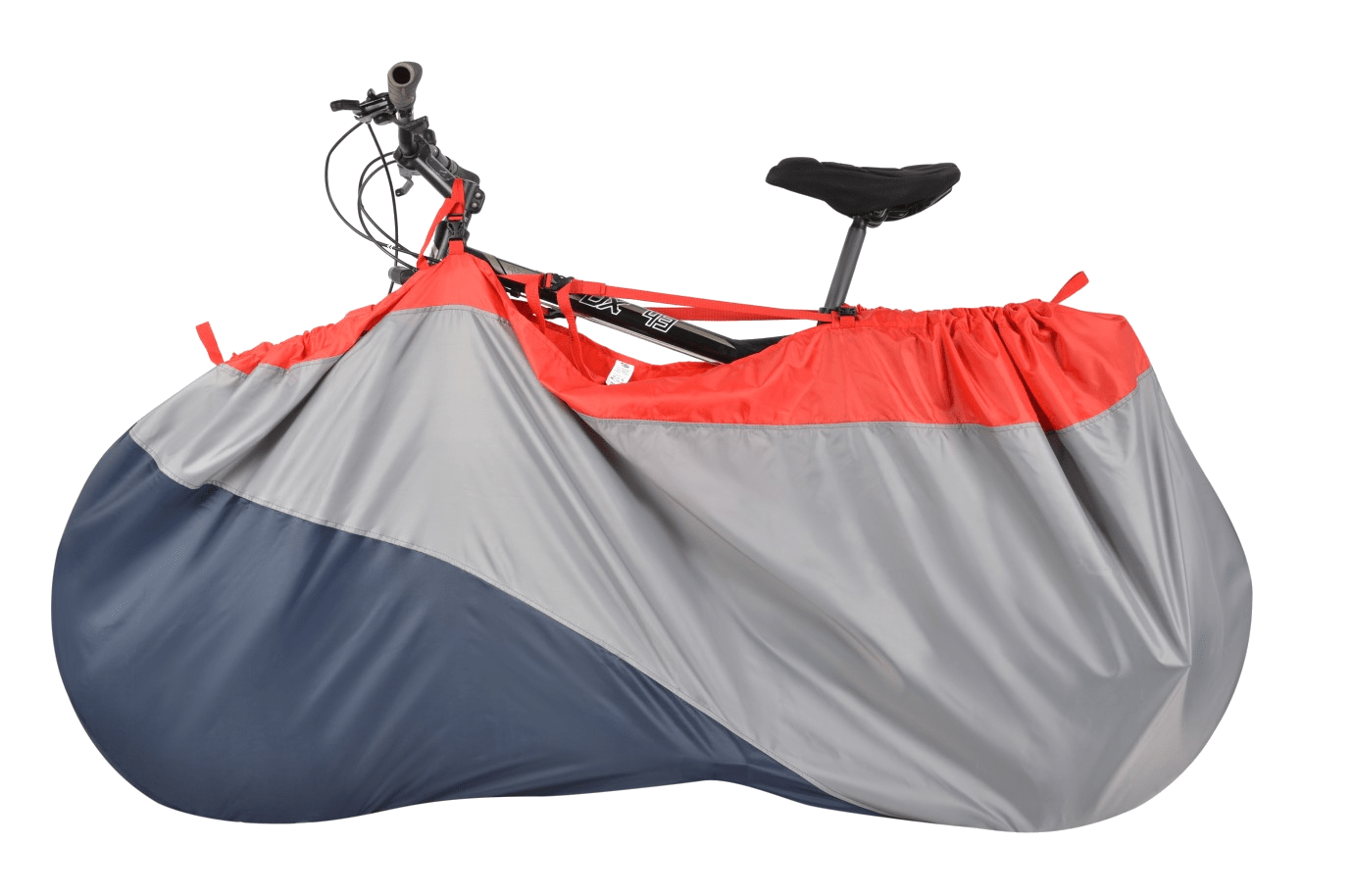 Чехол для хранения и переноски велосипеда ТрендБай 5014 Паркин красно-серо-синий