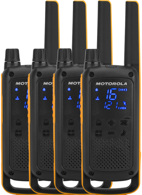 Комплект радиостанций Motorola Talkabout T82 Extreme Quad Pack WE