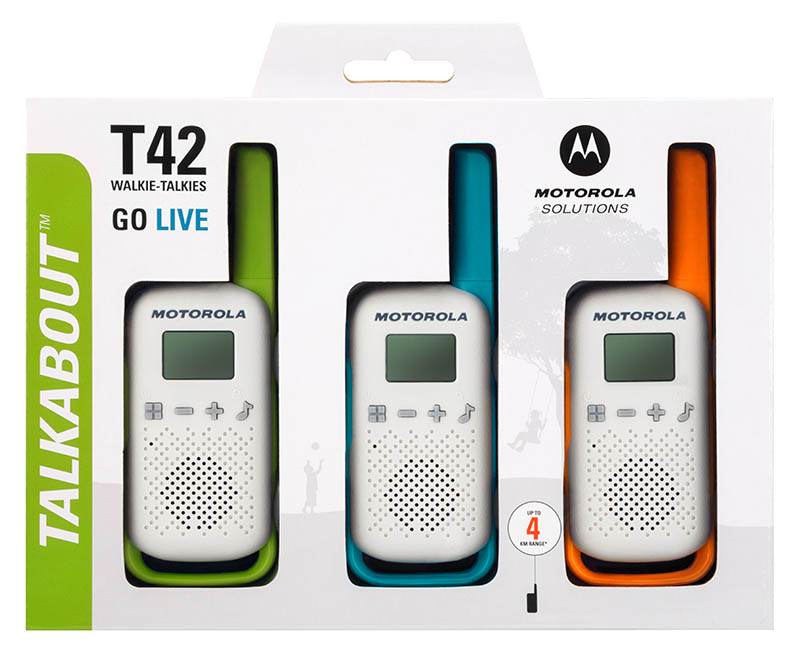 Motorola Talkabout T42 Triple Pack