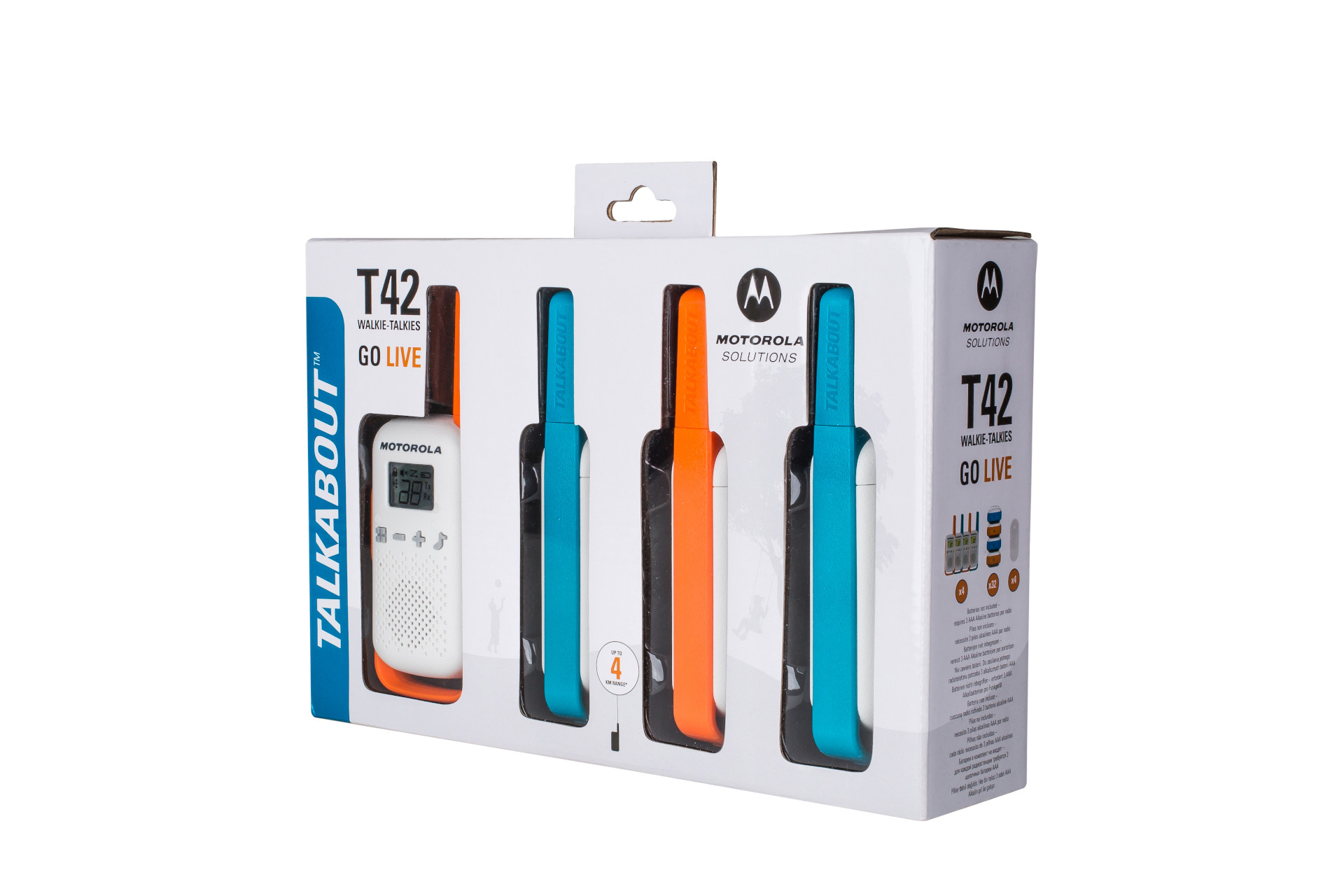 Комплект радиостанций Motorola Talkabout T42 Quad Pack