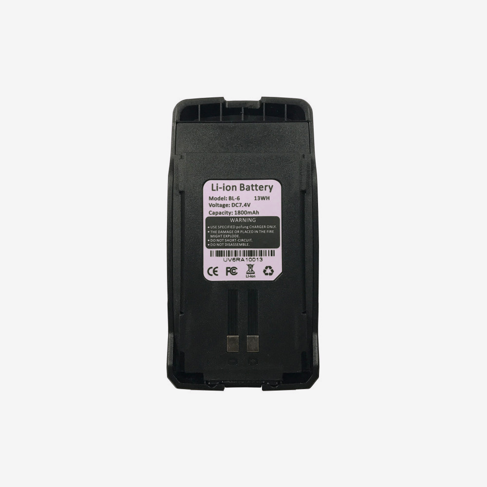 Li-on Battery for Baofeng UV-6R Capacity 1800mAh