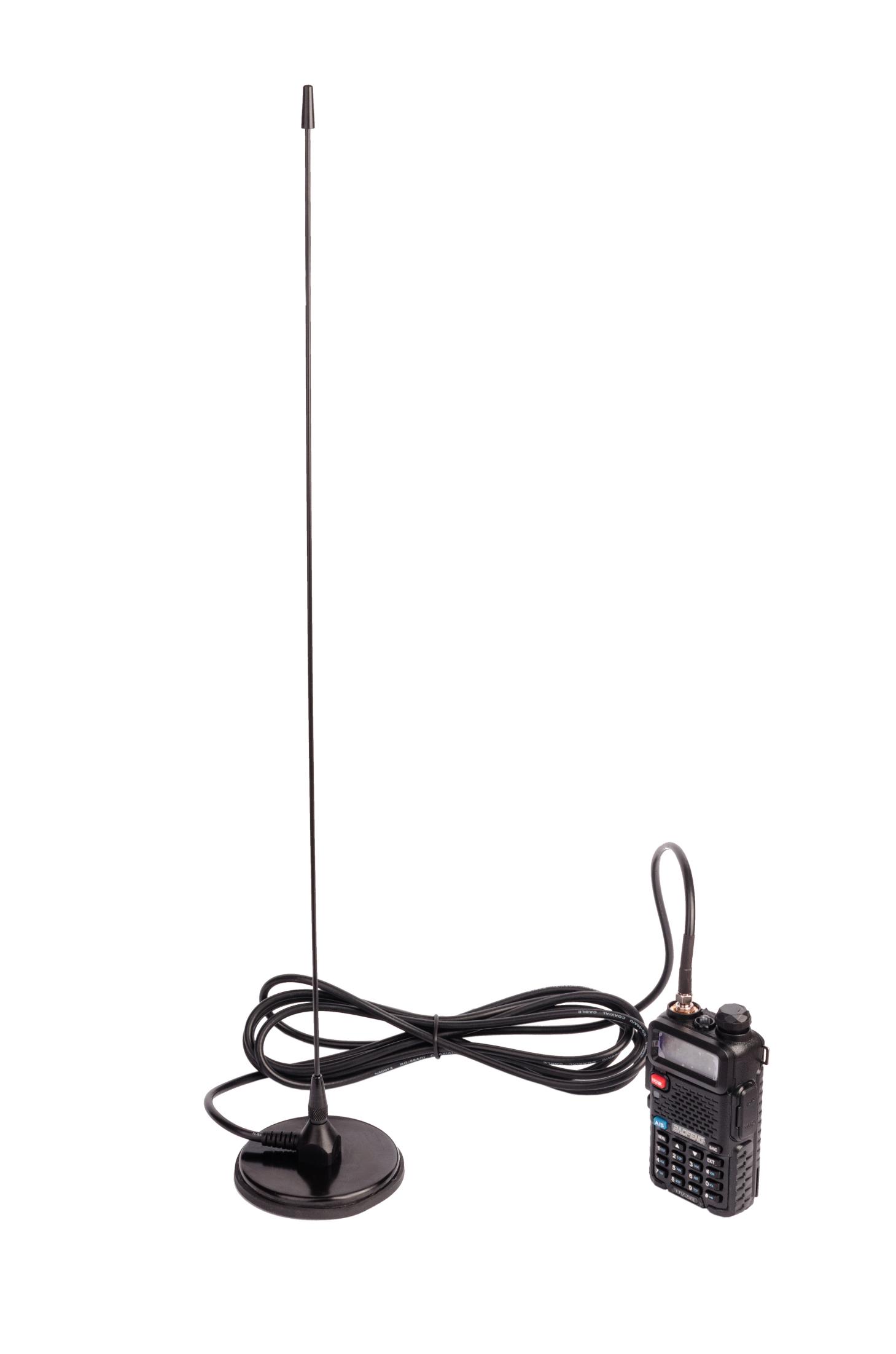 Антена NAGOYA UT-308UV зі SMAJ-прехідником 3 м, 144/430 МГц
