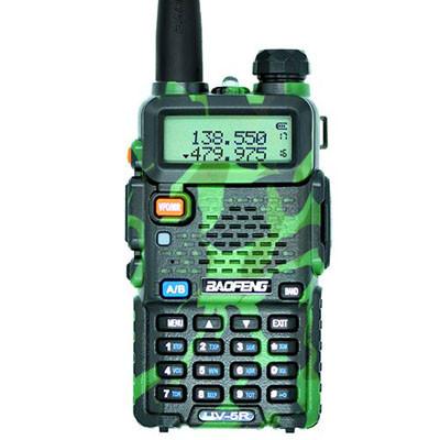 Baofeng UV-5R CAMO + Baofeng Headset with РТТ Button