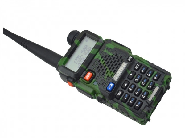 Комплект Baofeng UV-5R CAMO + Гарнітура Baofeng з кнопкою РТТ