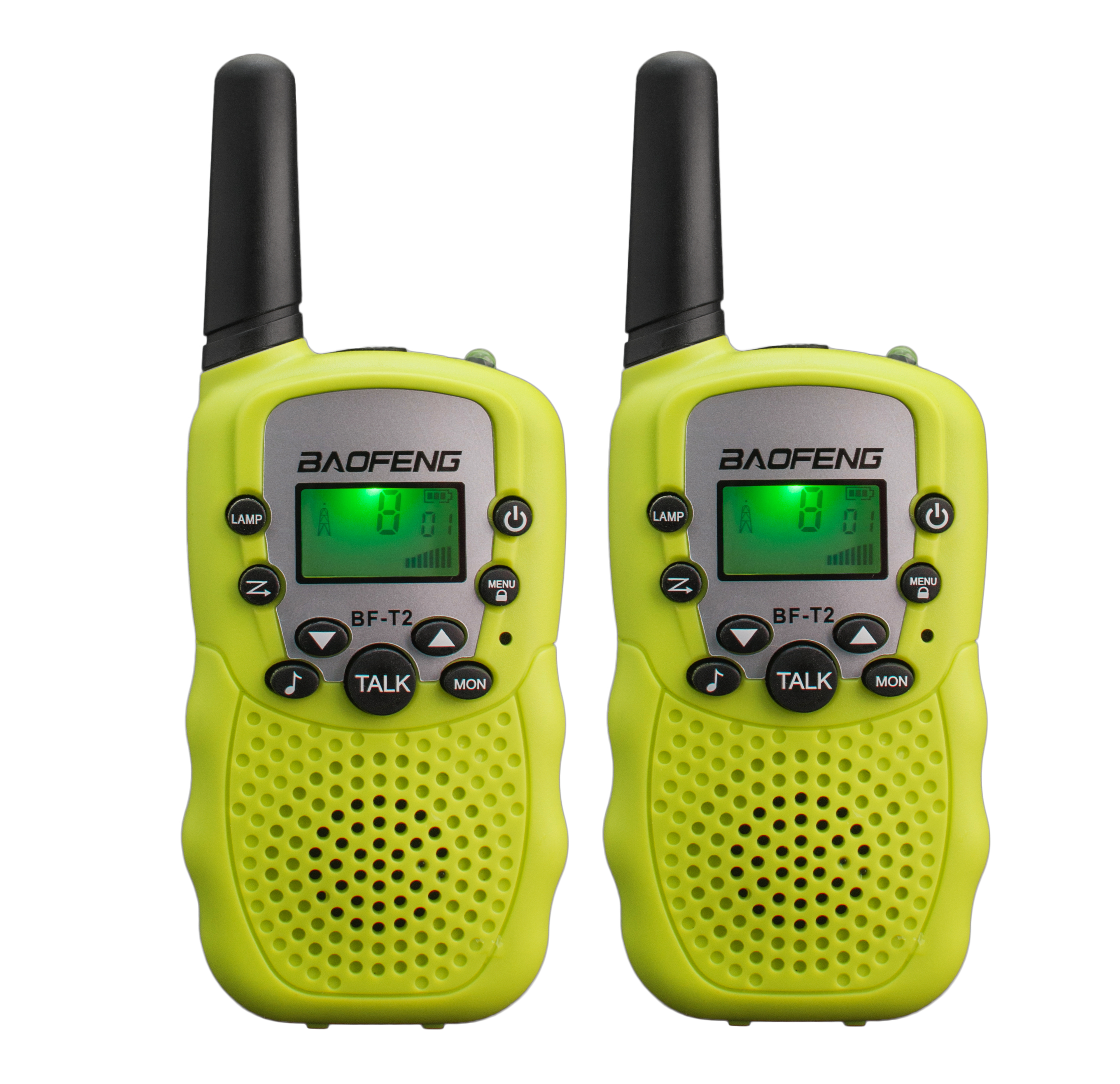 Baofeng MiNi BF-T2 PMR446 Yellow Portable Radios 