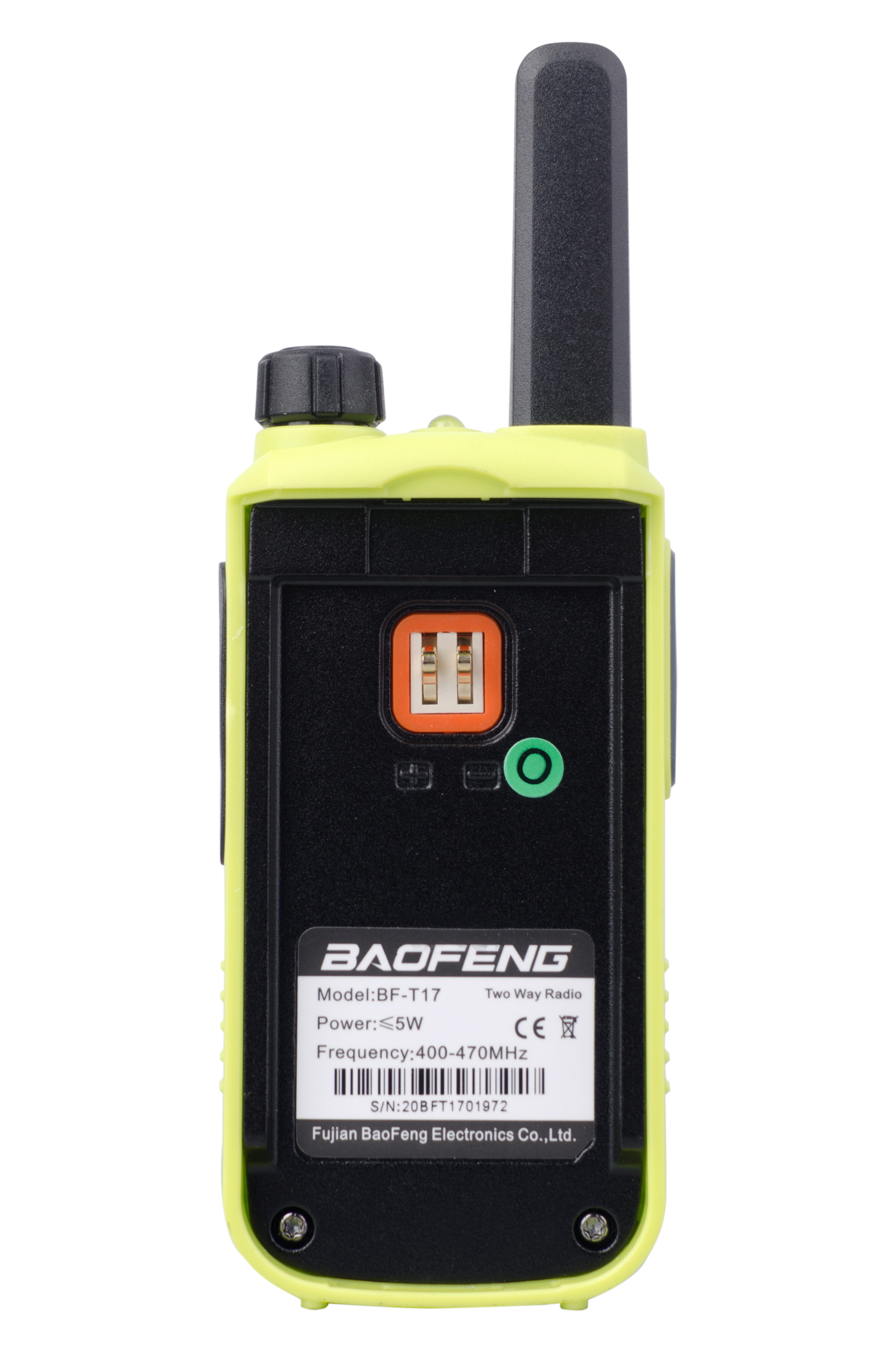 Портативна радіостанція Baofeng BF-T17 Green