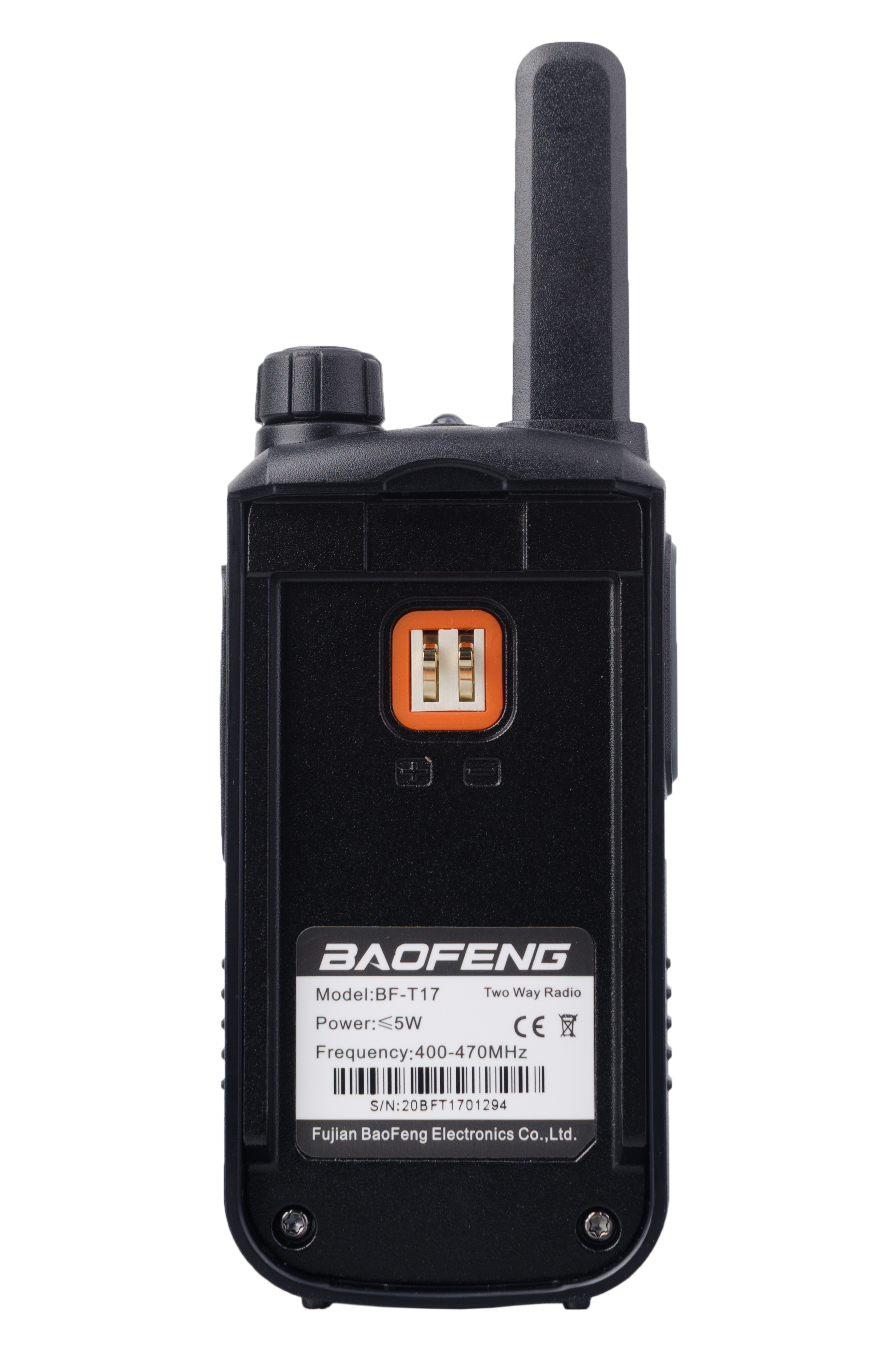 Baofeng BF-T17 PMR Portable Radio in Black