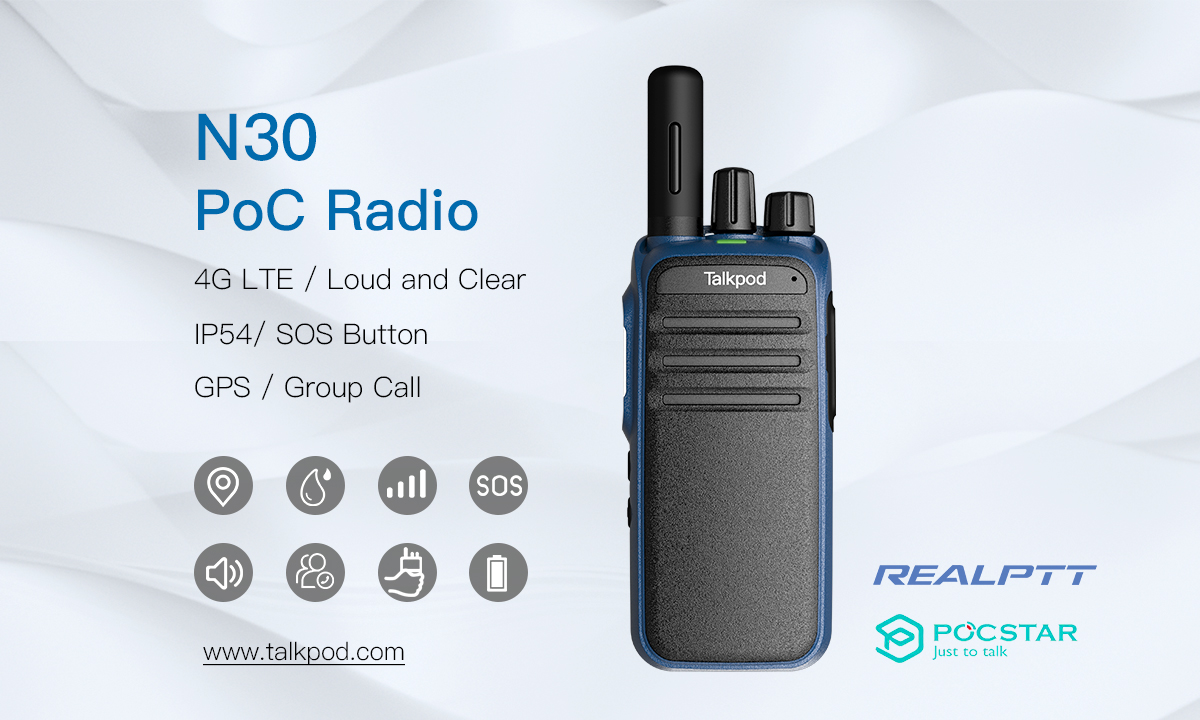 Talkpod LTE N30 POC Radio