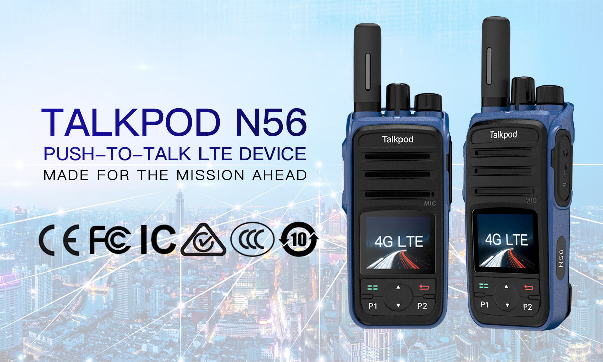 Портативная радиостанция Talkpod LTE N56