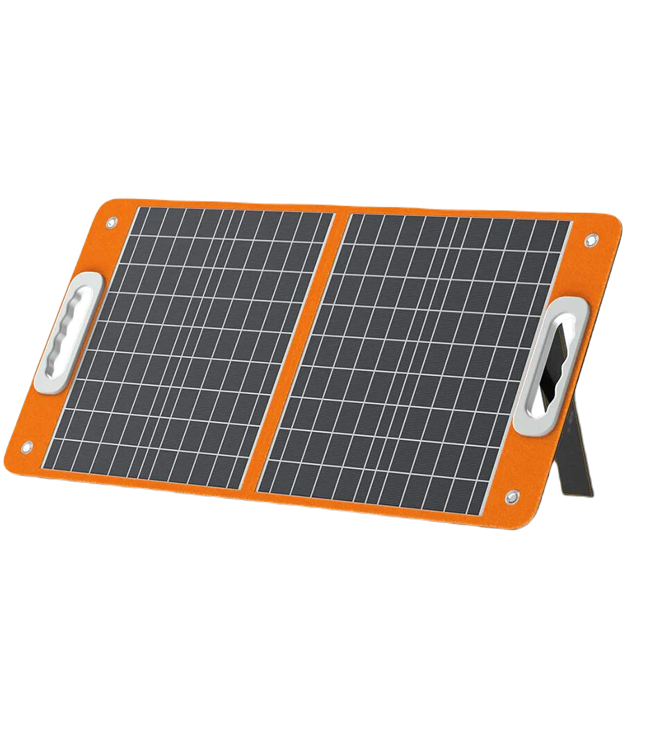 FlashFish Foldable Solar Panel 60W, 18V