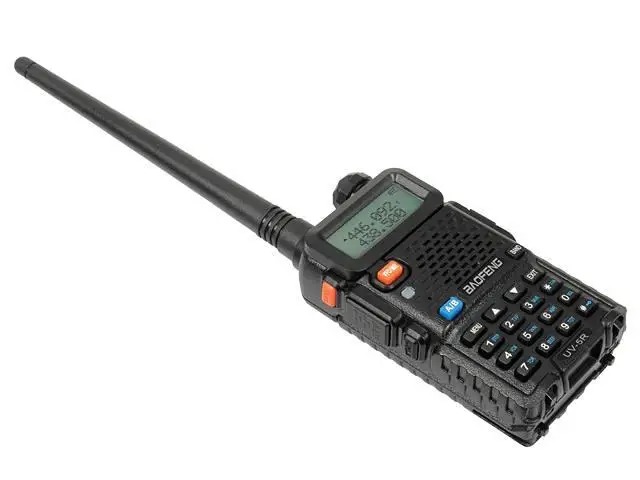 Baofeng UV-5R Black + Baofeng PTT Headset