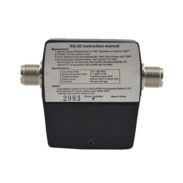 Компактный цифровой измеритель мощности и КСВ NISSEI RS-50