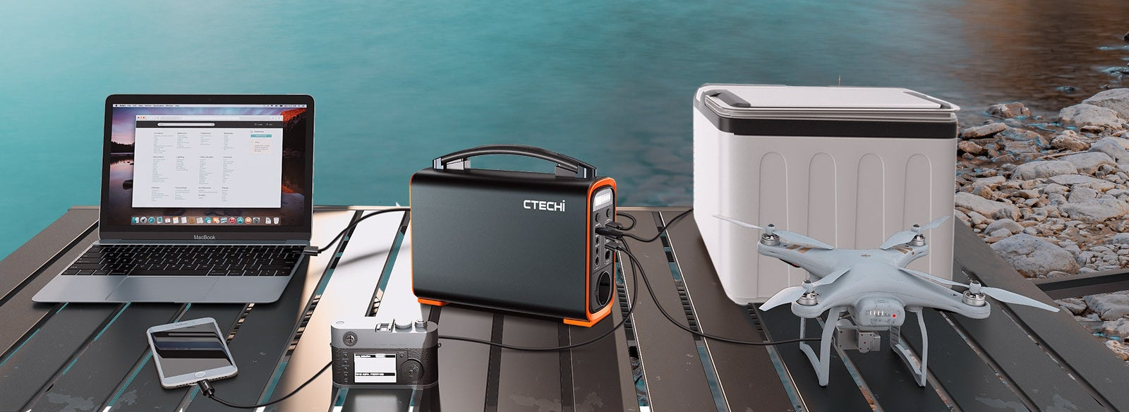 CTECHi GT200 240Wh 240W Portable Power Station