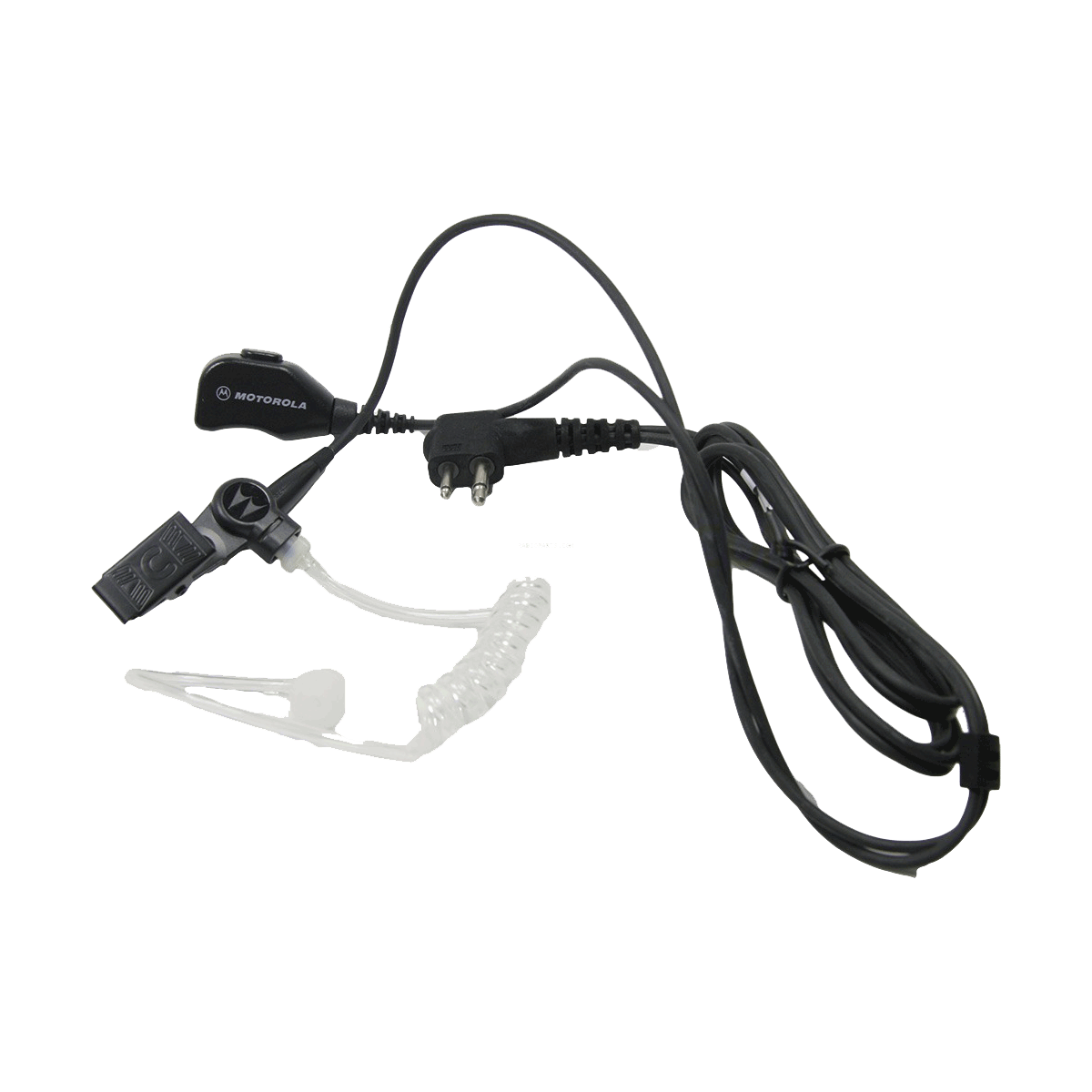 2-Wire Surveillance Kit PMLN6445A for Motorola R2 Radio, in Black