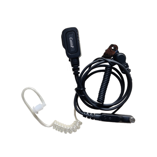 AA210 Detachable Transparent Acoustic Tube Earpiece with PTT
