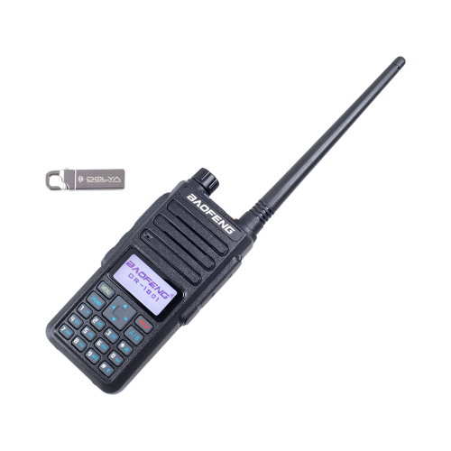 Цифровая DMR-радиостанция Baofeng DR-1801 с шифрованием AES-256