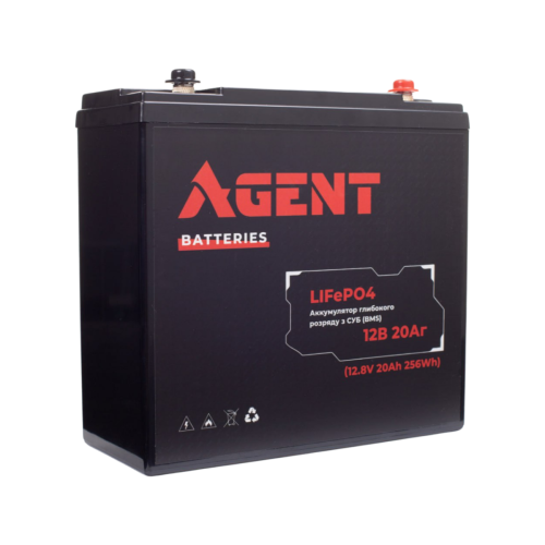 Аккумулятор глубокого разряда AGENT LiFePO4 12V 20Ah