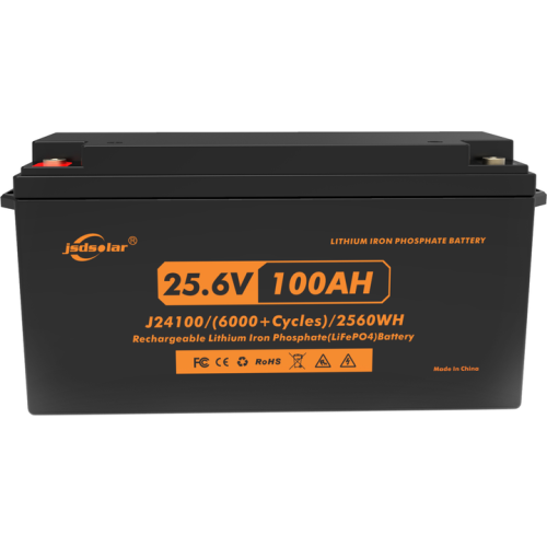 JSDSOLAR J24100 battery for solar system, 100Ah capacity