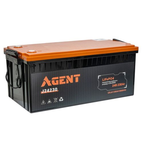 Акумулятор LiFePO4 AGENT 24V 230Ah J24230 з Bluetooth